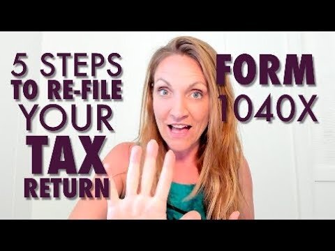 amended tax return owe money