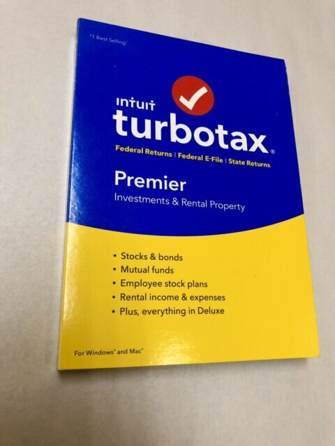 turbotax 2019 premier