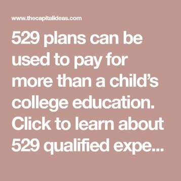 irs 529 plan qualified education expenses