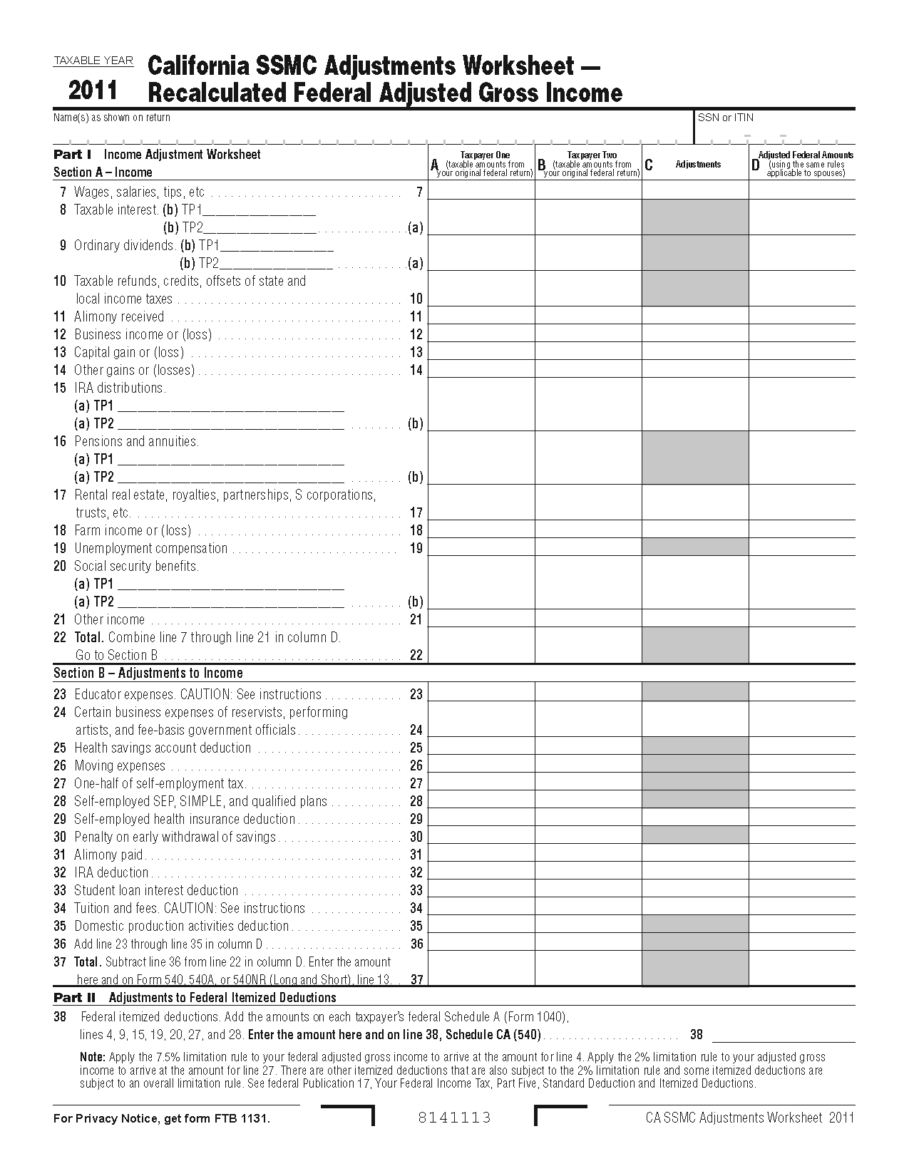 Definition Of Adjusted Gross Turbo Tax