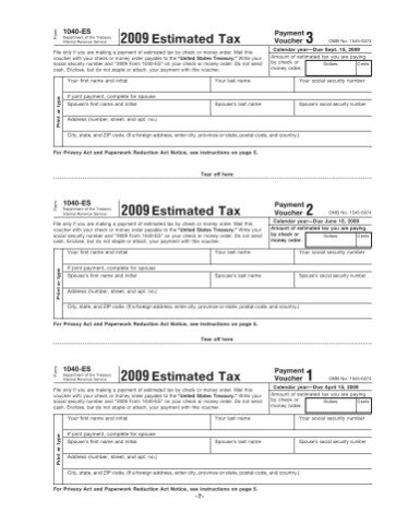 estimated tax payments 2020