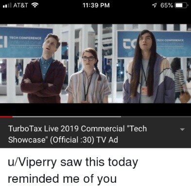 turbotax baby commercial