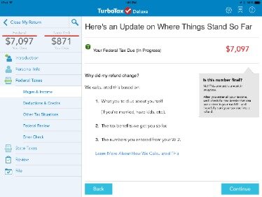 turbotax snaptax