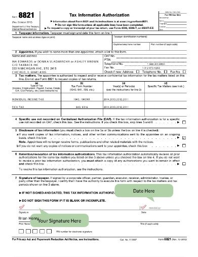 tax form 2848