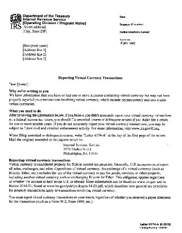 irs letters