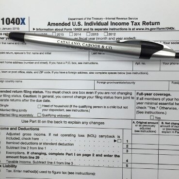 amending tax return audit risk