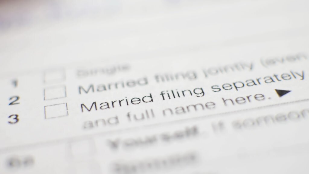 married filing separately