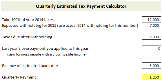 can you pay estimated taxes anytime