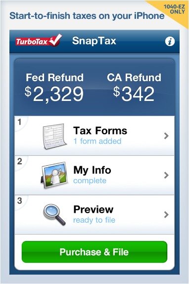 turbotax return app